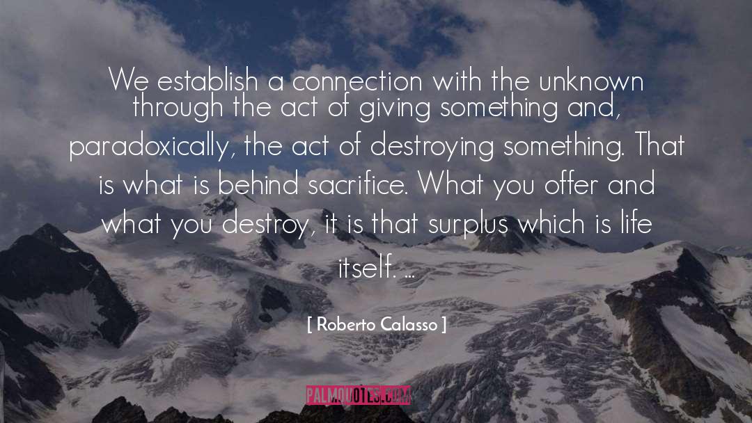 Finding Something quotes by Roberto Calasso