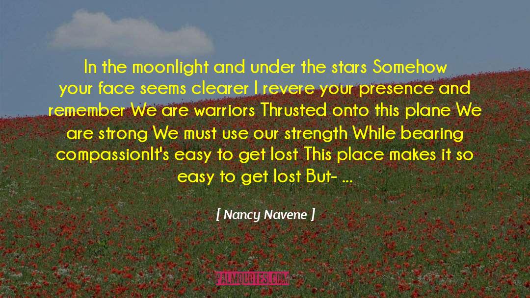 Finding Strength In Love quotes by Nancy Navene