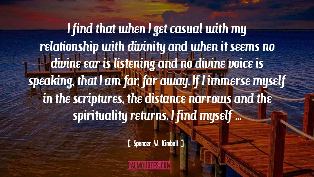 Finding Strength In Love quotes by Spencer W. Kimball