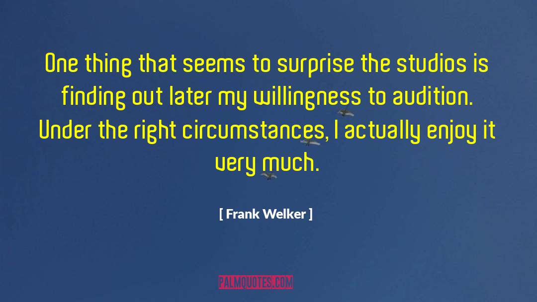 Finding The Right Person quotes by Frank Welker