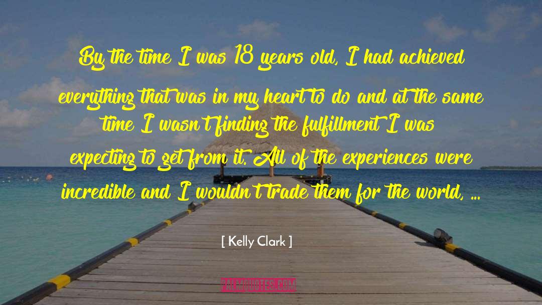 Finding Trust quotes by Kelly Clark