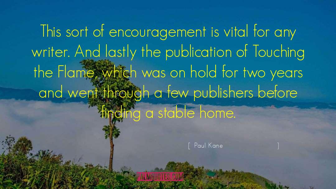 Finding Trust quotes by Paul Kane