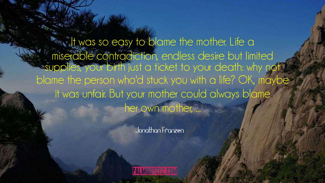 Finding Your Birth Mother quotes by Jonathan Franzen