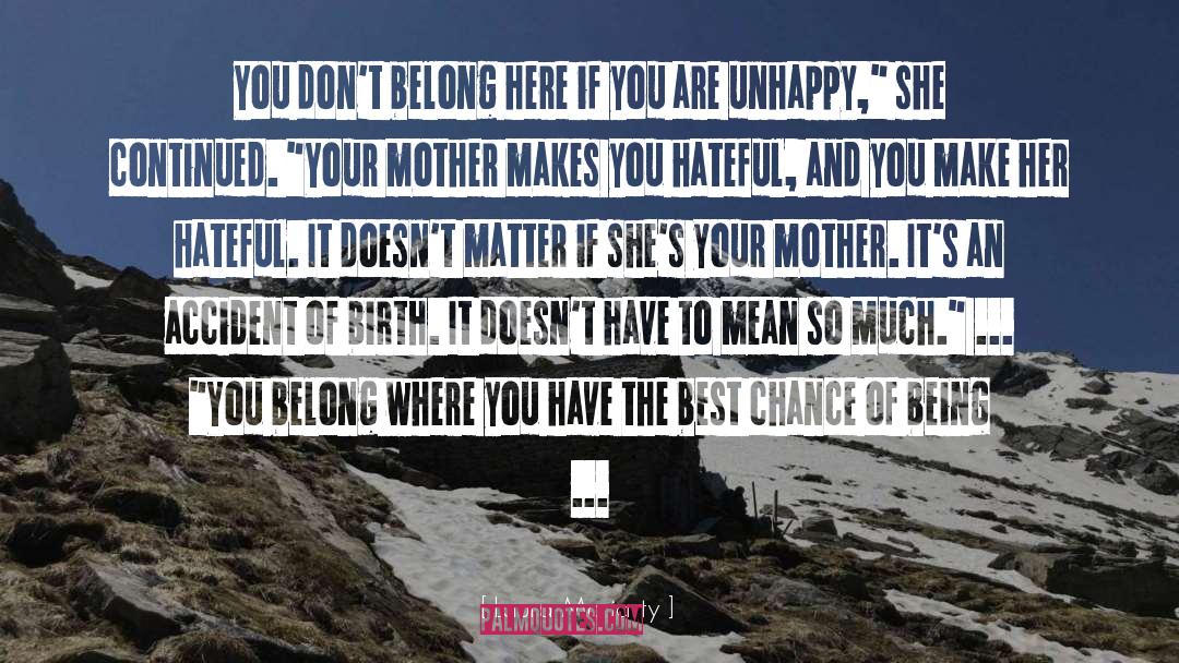 Finding Your Birth Mother quotes by Laura Moriarty