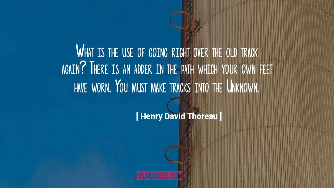 Finding Your Right Path quotes by Henry David Thoreau