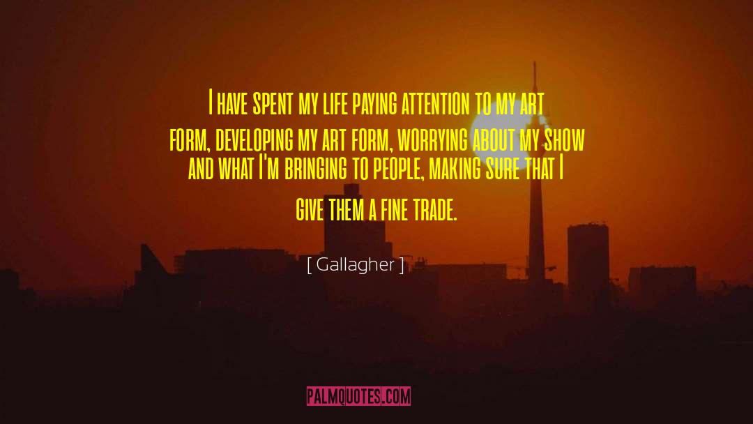 Fine Art Photographer quotes by Gallagher