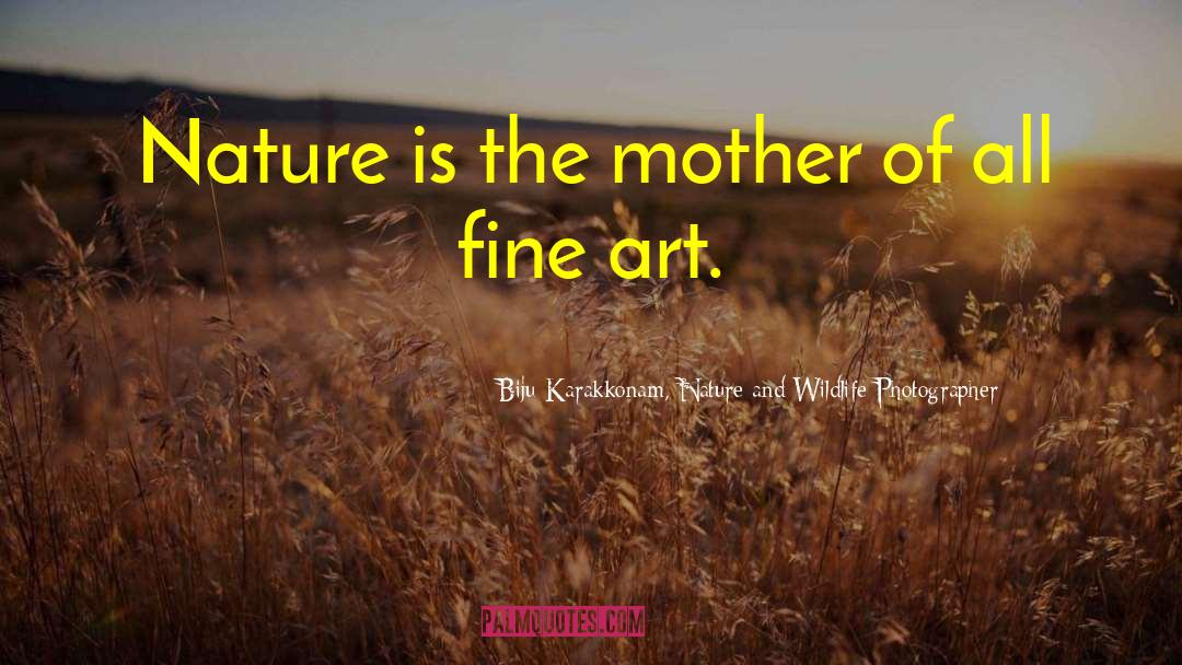 Fine Art quotes by Biju Karakkonam, Nature And Wildlife Photographer