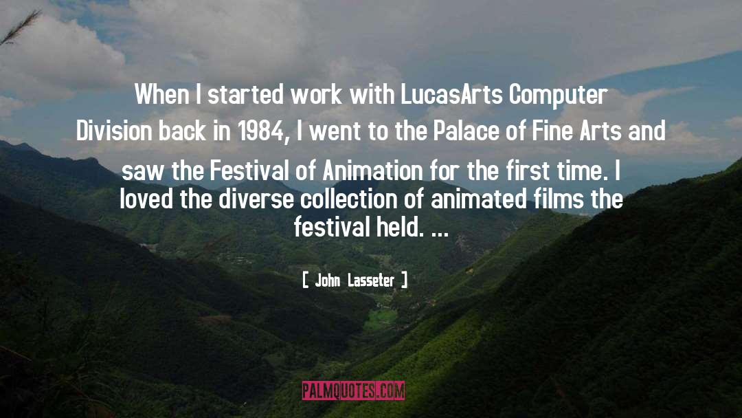 Fine Arts In Schools quotes by John Lasseter