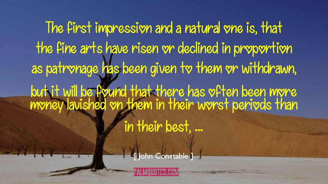 Fine Arts In Schools quotes by John Constable