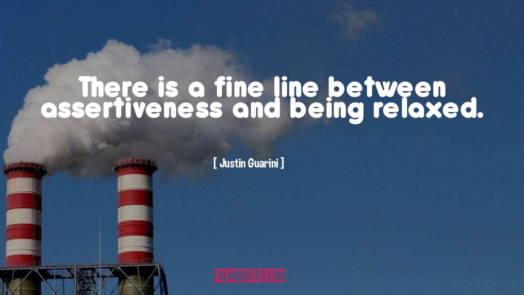 Fine Line Insanity Genius quotes by Justin Guarini