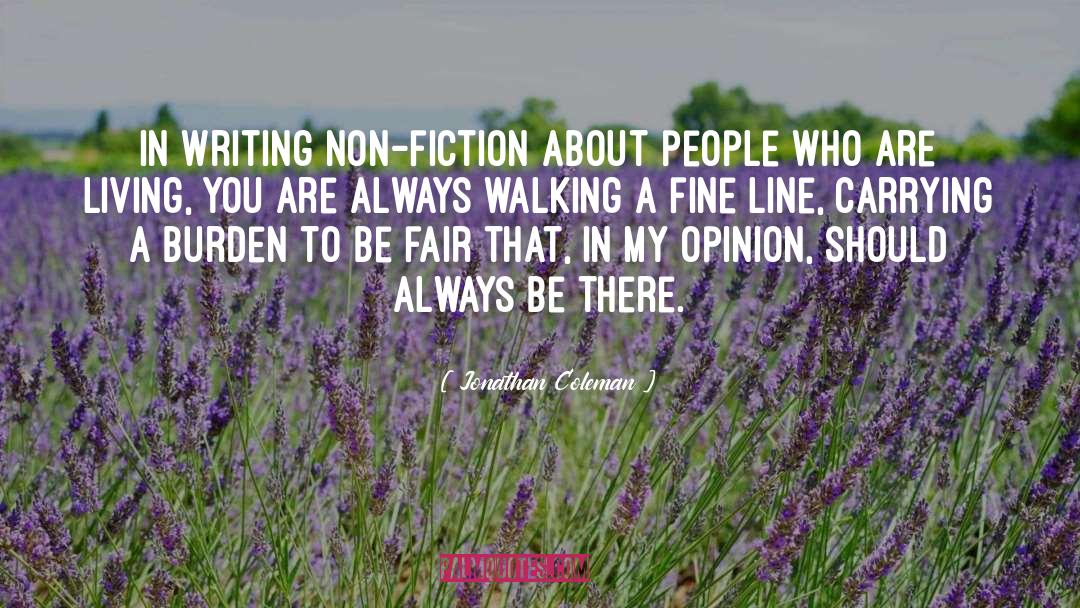 Fine Line Insanity Genius quotes by Jonathan Coleman