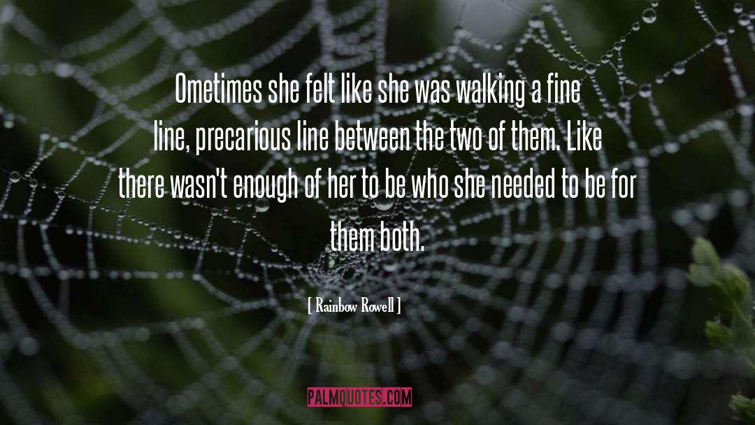 Fine Line quotes by Rainbow Rowell