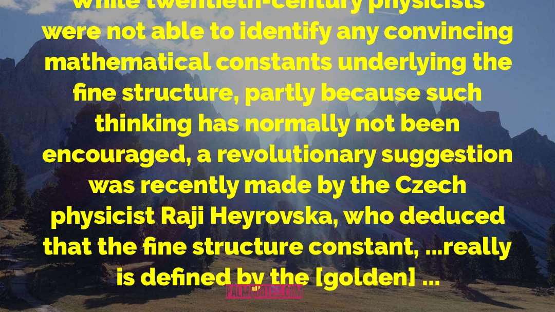 Fine Structure Constant quotes by Carl Johan Calleman