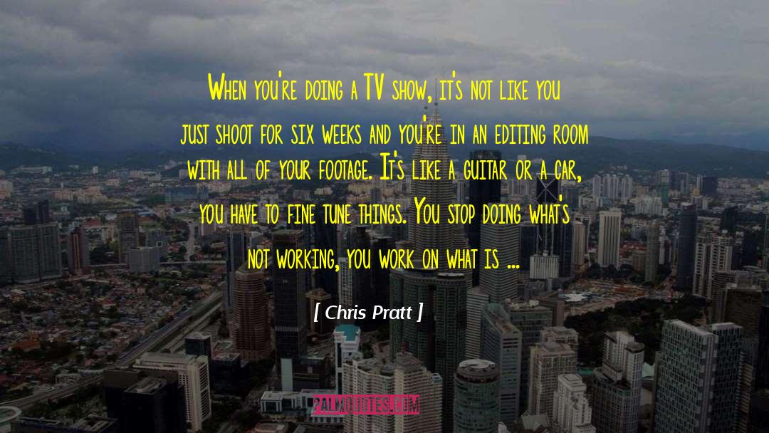 Fine Tune quotes by Chris Pratt