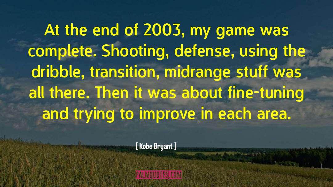 Fine Tuning Argument quotes by Kobe Bryant