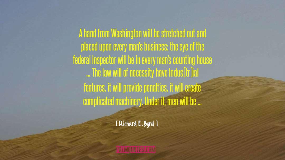 Fines quotes by Richard E. Byrd