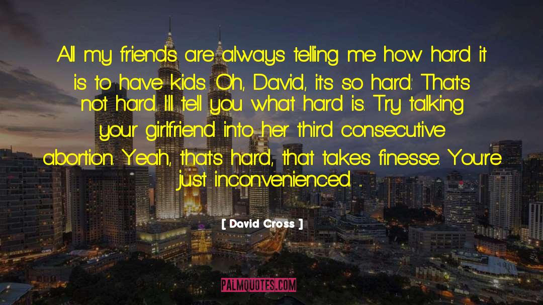 Finesse quotes by David Cross