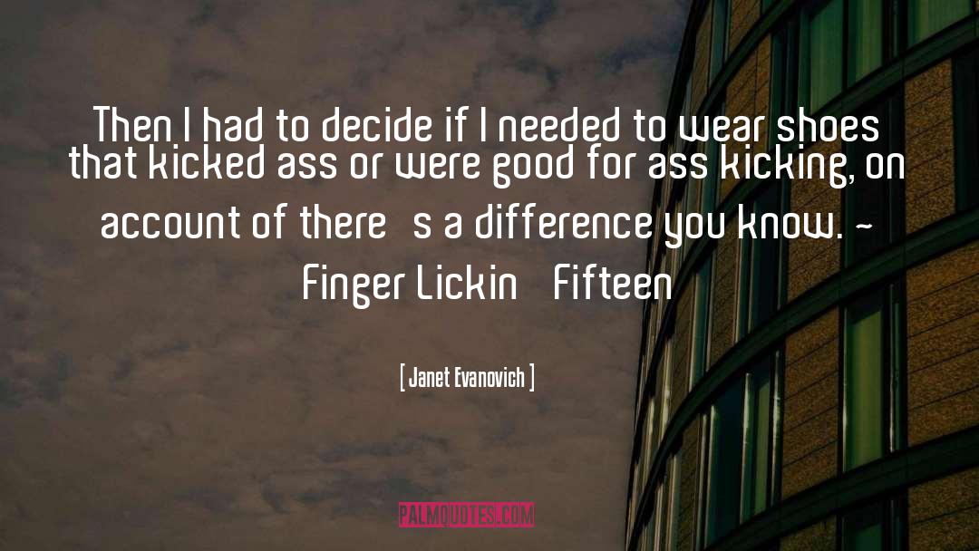 Finger Lickin Fifteen quotes by Janet Evanovich