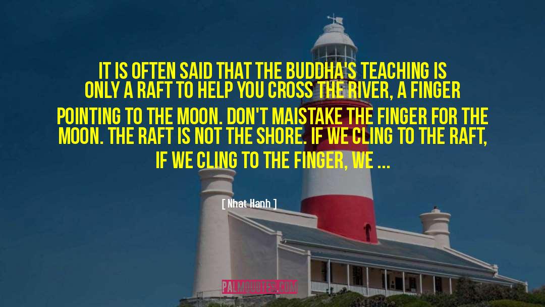 Finger Pointing quotes by Nhat Hanh