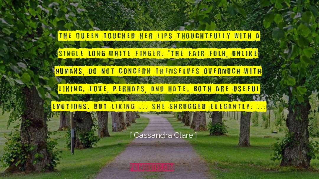 Finger Pointing quotes by Cassandra Clare