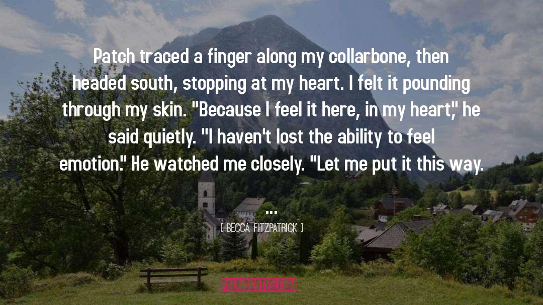 Finger quotes by Becca Fitzpatrick