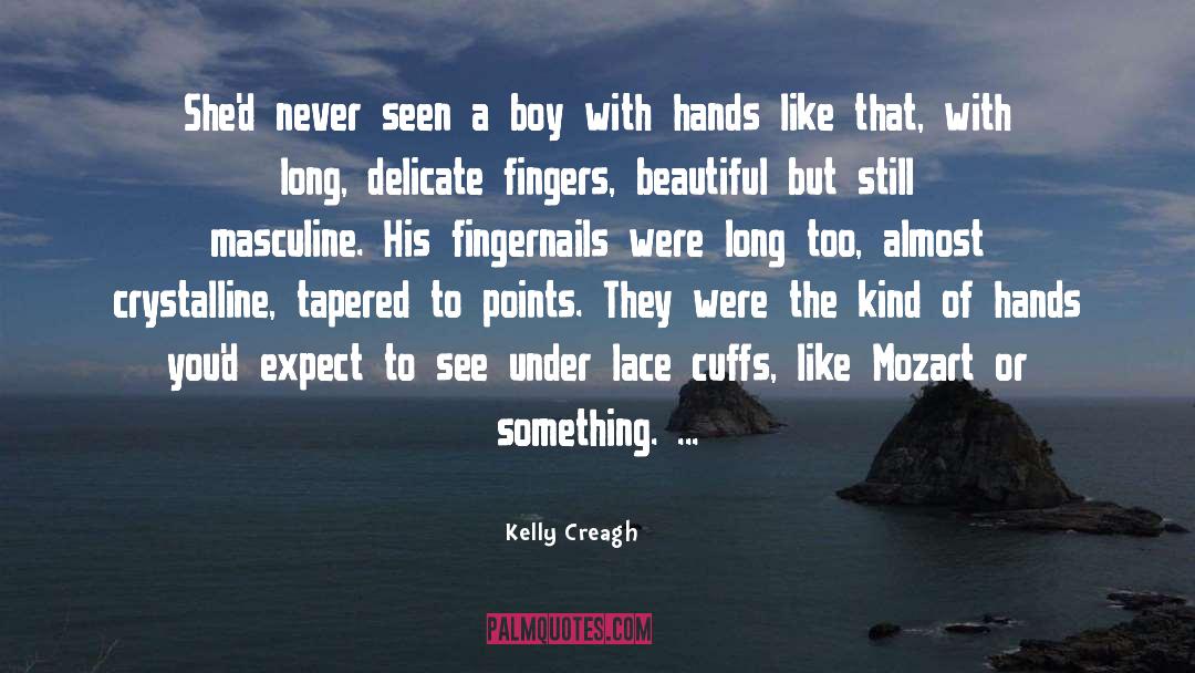 Fingernails quotes by Kelly Creagh