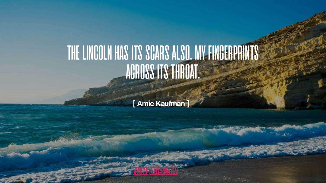 Fingerprints quotes by Amie Kaufman