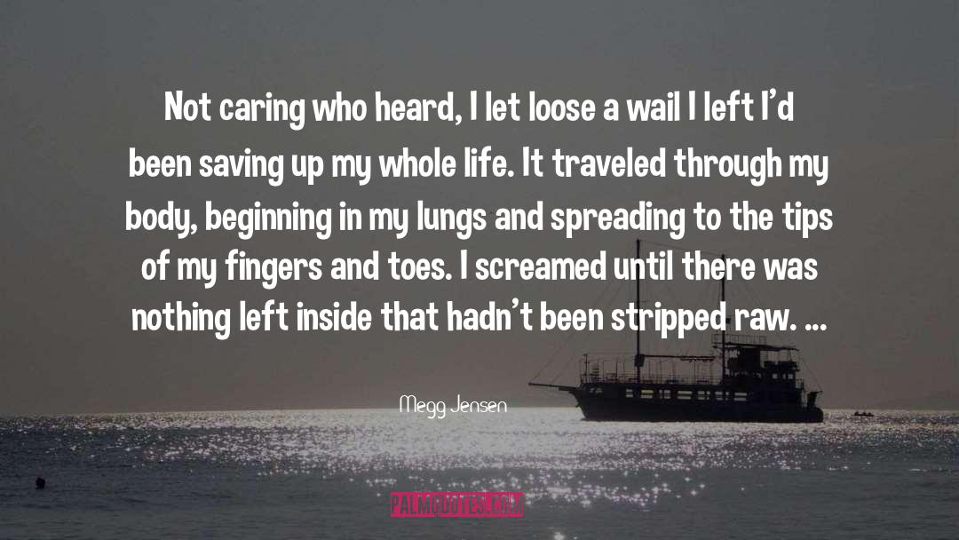 Fingers And Toes quotes by Megg Jensen