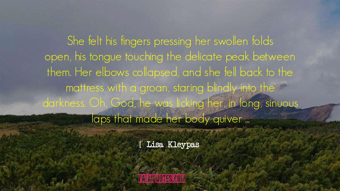 Fingers Crossed quotes by Lisa Kleypas