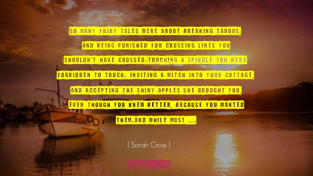 Fingers Crossed quotes by Sarah Cross