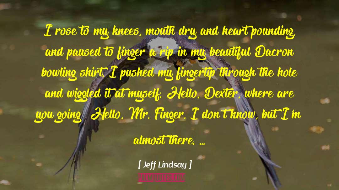 Fingertips quotes by Jeff Lindsay