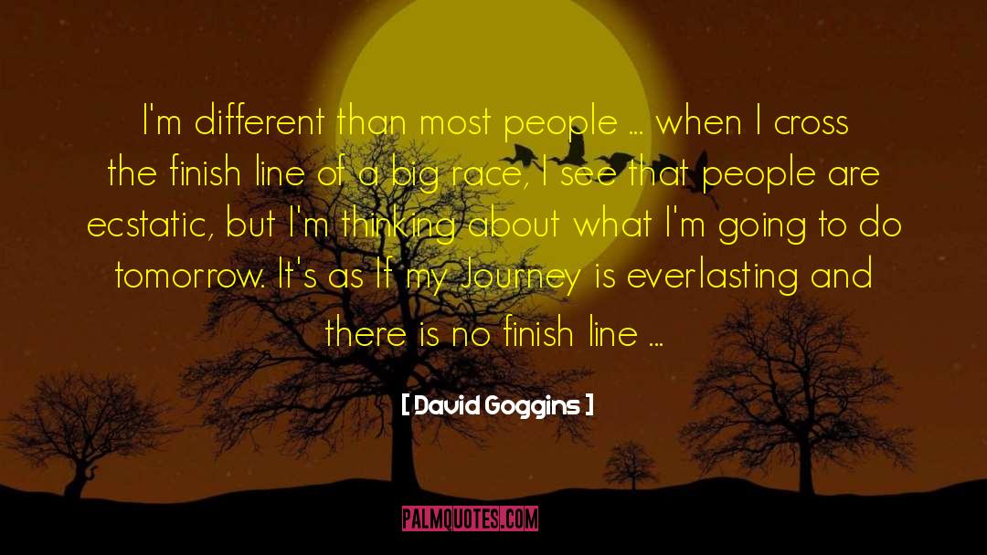 Finish Line quotes by David Goggins