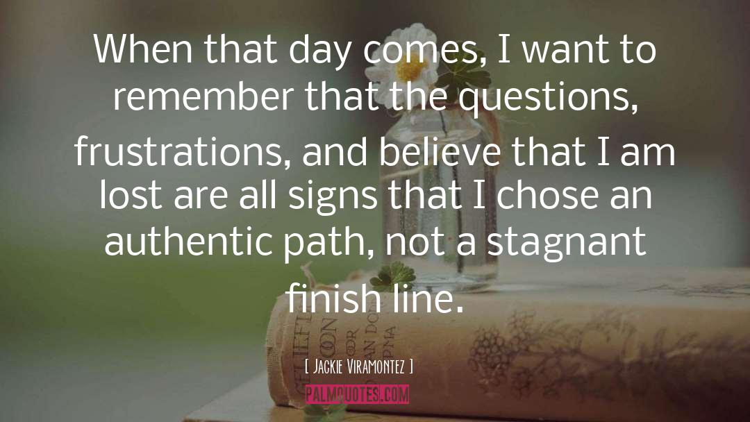Finish Line quotes by Jackie Viramontez