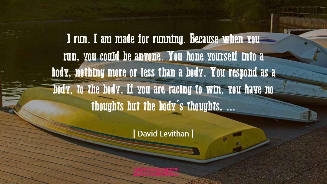 Finish Line quotes by David Levithan