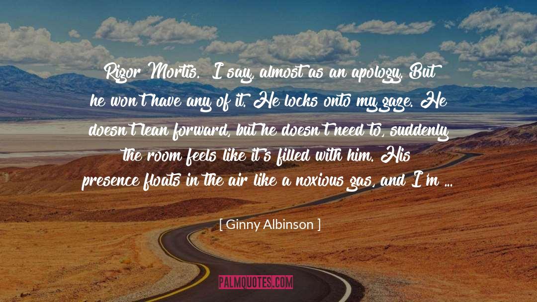 Finishes quotes by Ginny Albinson