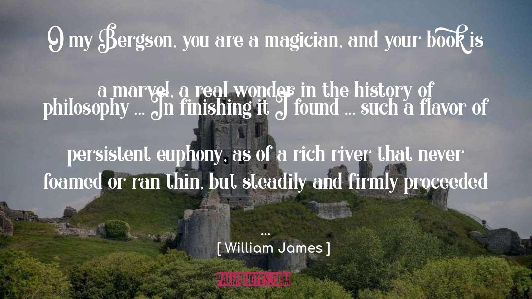 Finishing It quotes by William James