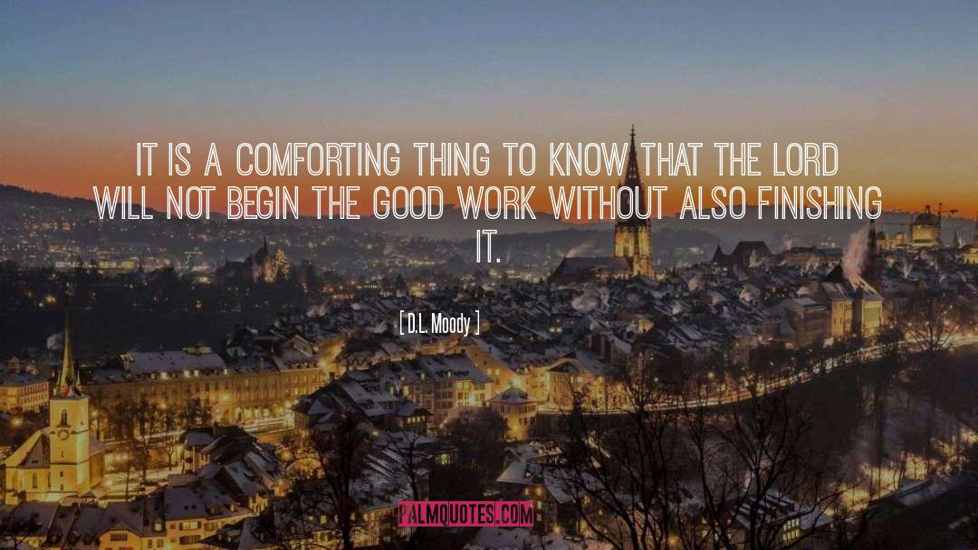 Finishing It quotes by D.L. Moody