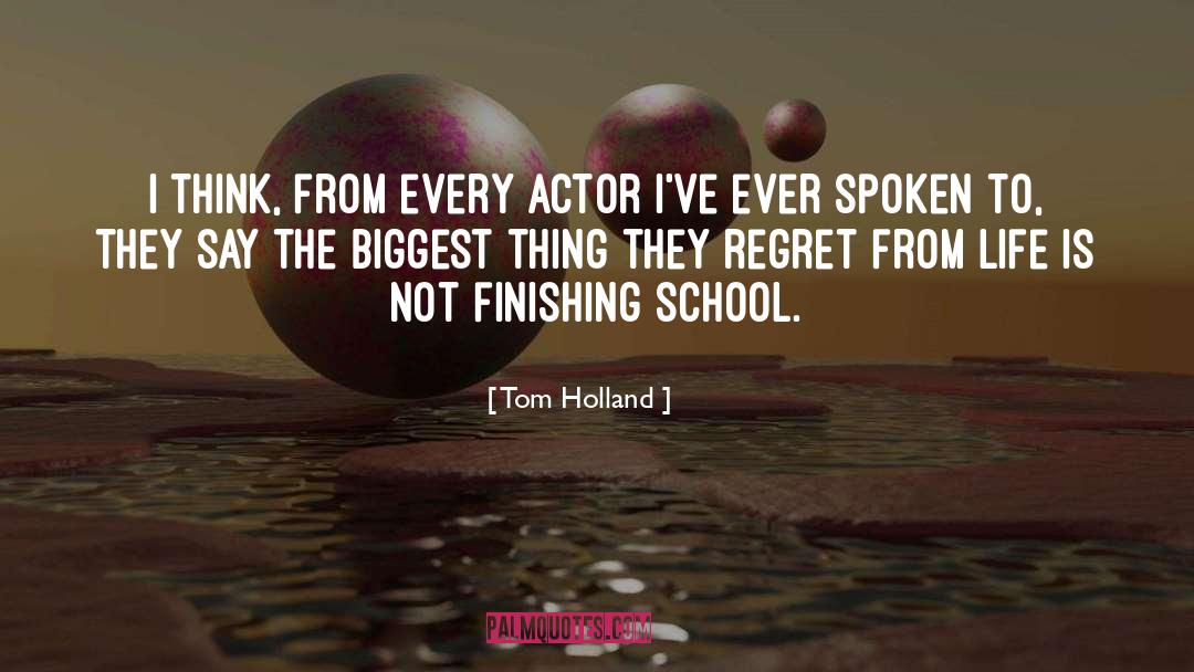 Finishing School quotes by Tom Holland