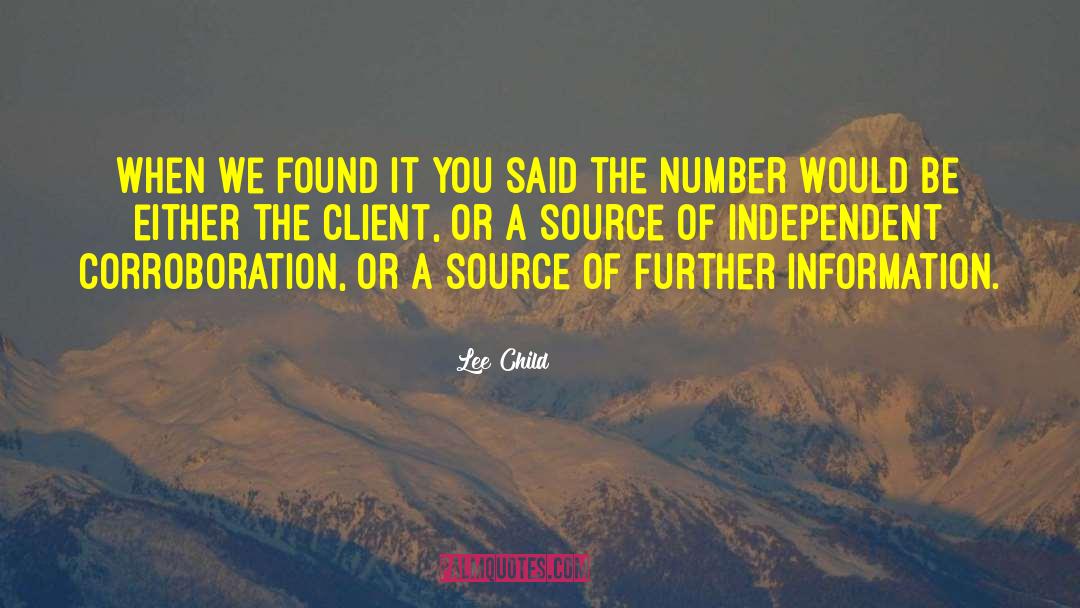 Finite Number quotes by Lee Child