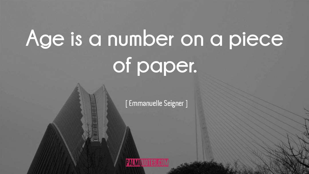 Finite Number quotes by Emmanuelle Seigner