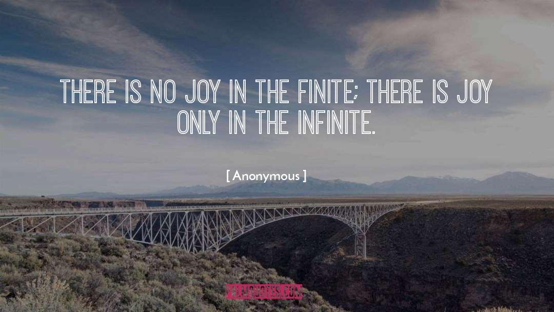 Finite quotes by Anonymous