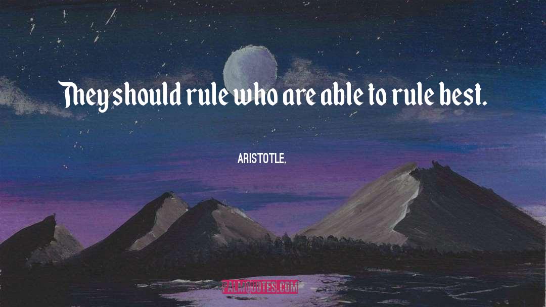 Finkenwalde Rule quotes by Aristotle.