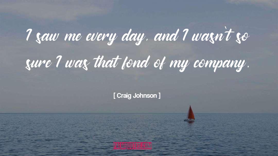 Finkler And Company quotes by Craig Johnson