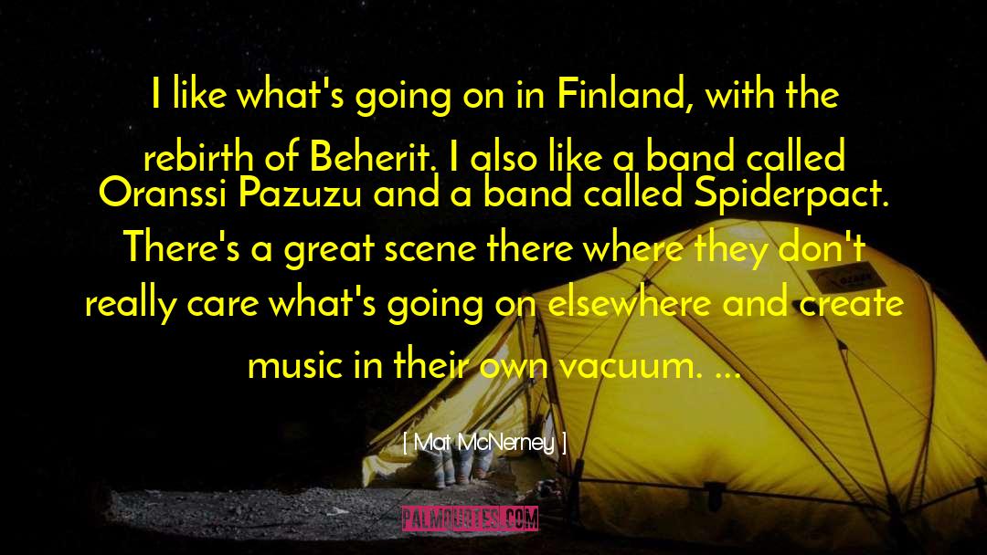 Finland quotes by Mat McNerney