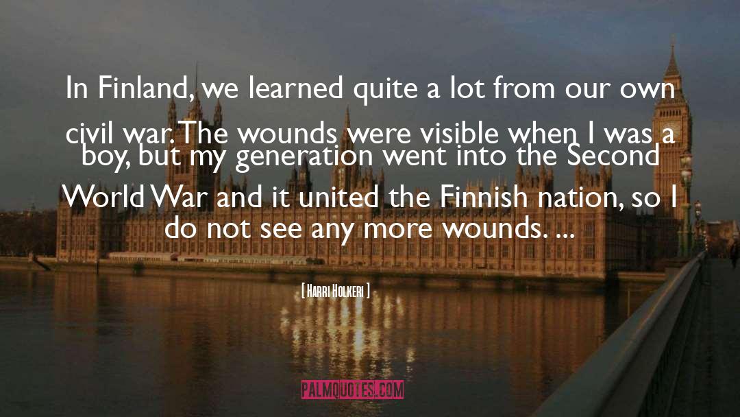 Finland quotes by Harri Holkeri