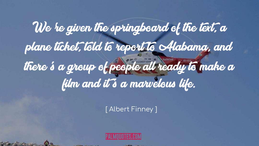 Finney quotes by Albert Finney