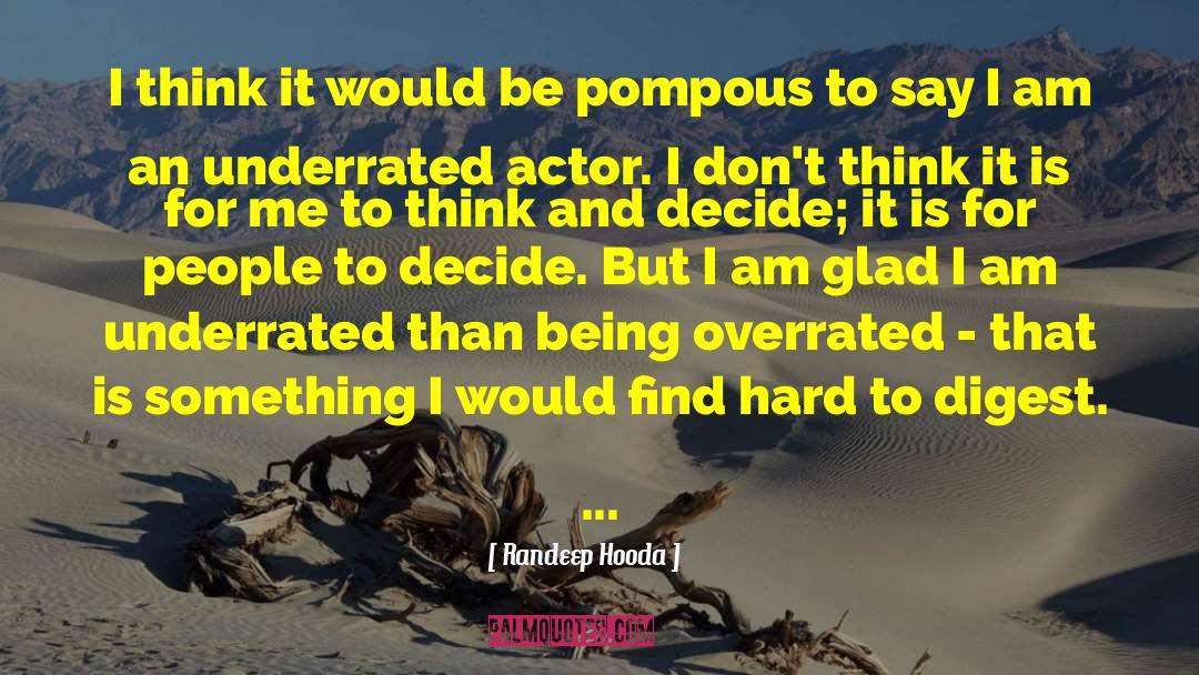 Finnick Actor quotes by Randeep Hooda