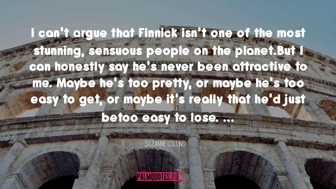 Finnick Odair quotes by Suzanne Collins