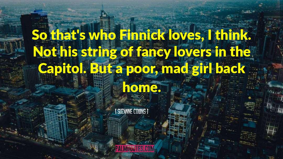 Finnick quotes by Suzanne Collins