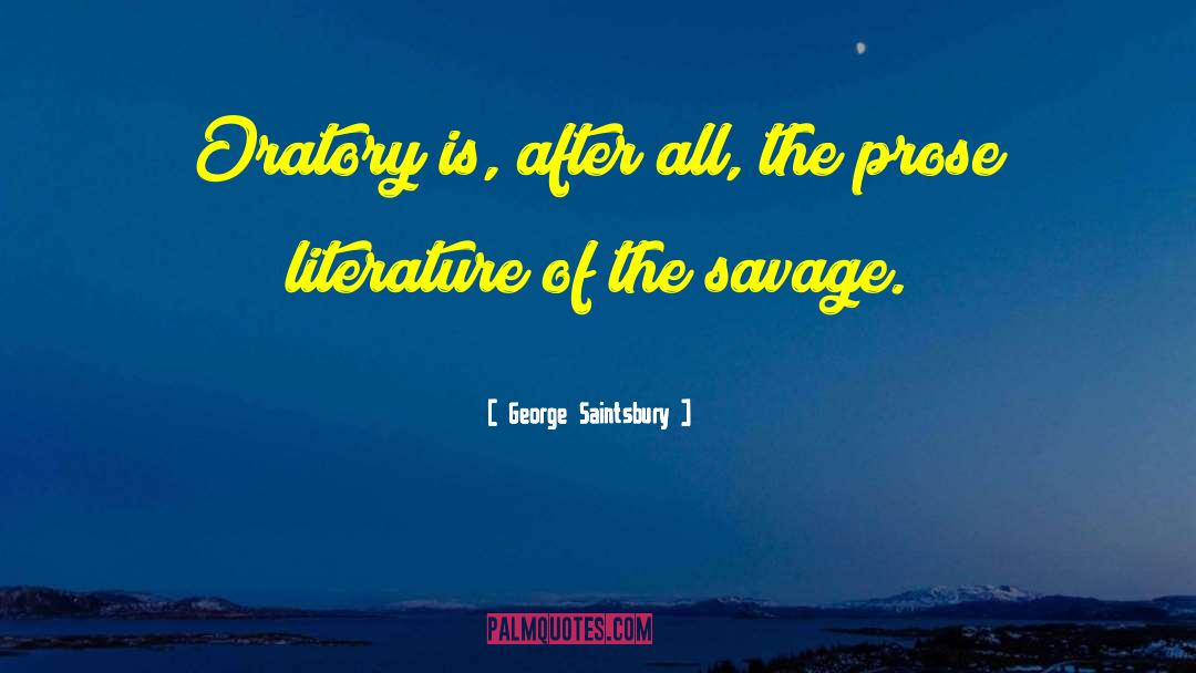 Finnish Literature quotes by George Saintsbury